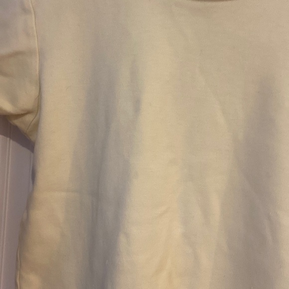 Women’s baby tee yellow Calvin Klein shirt. Size S - Picture 3 of 5